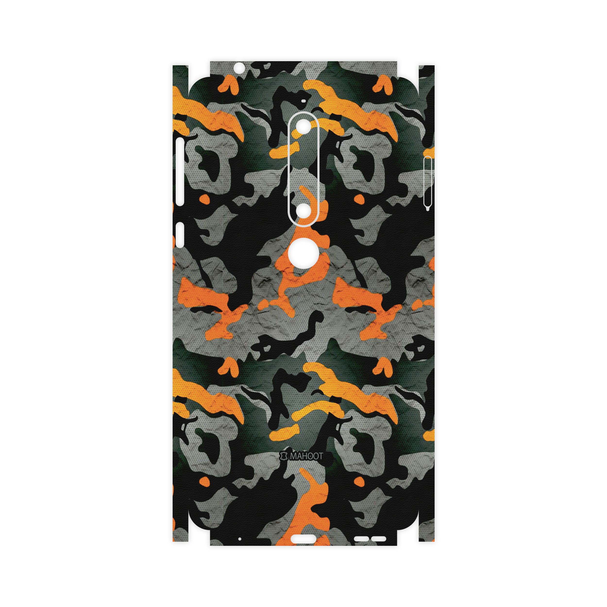 برچسب پوششی ماهوت مدل Autumn-Army-FullSkin  مناسب برای گوشی موبایل نوکیا 6.1
