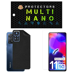 Multi Nano X-SFL Screen Protector For Xiaomi Redmi Note 11 Pro Plus 5G India with back skin