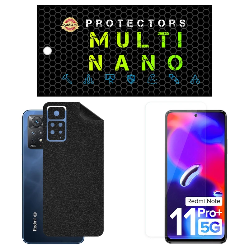 محافظ صفحه نمایش مولتی نانو مدل X-SFL مناسب برای گوشی موبایل شیائومی Redmi Note 11 Pro Plus 5G India به همراه برچسب پوششی