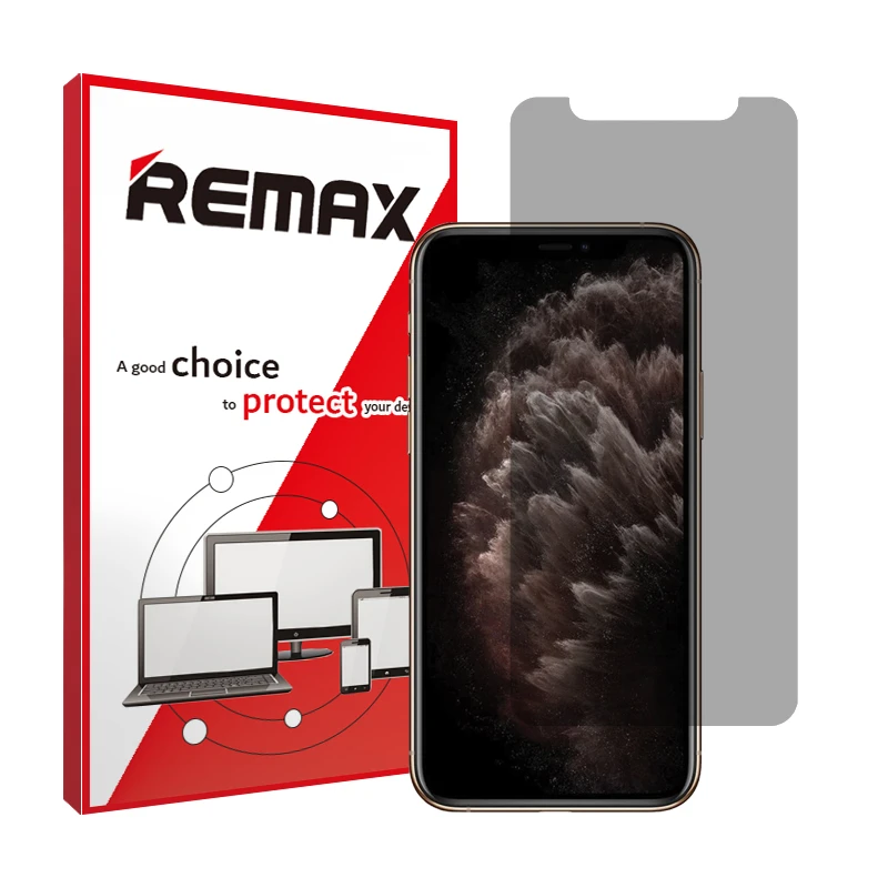 محافظ صفحه نمایش حریم شخصی ریمکس مدل HyPRV مناسب برای گوشی موبایل اپل iPhone 11 Pro Max