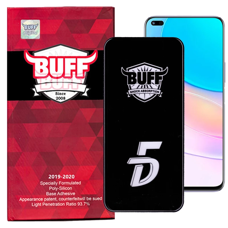 محافظ صفحه نمایش 5D بوف مدل F33 مناسب برای گوشی موبایل هوآوی Nova 8i