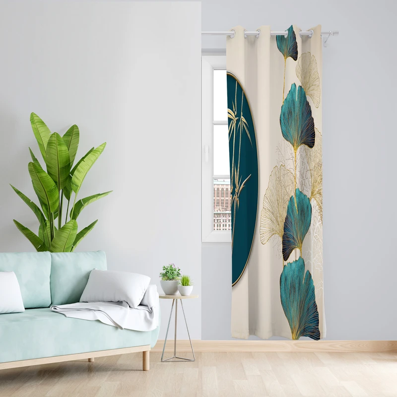 پرده طرح قاصدک مدل مخمل پانچی کد 2427 z سایز 140x200 سانتی متر