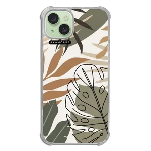 AKAM AMCWTA15PLUS-LEAVES6 Cover For Apple iPhone 15 Plus