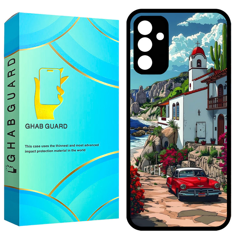 کاور قاب گارد طرح ماشین مدل GCHPA34 مناسب برای گوشی موبایل سامسونگ Galaxy A34 5G
