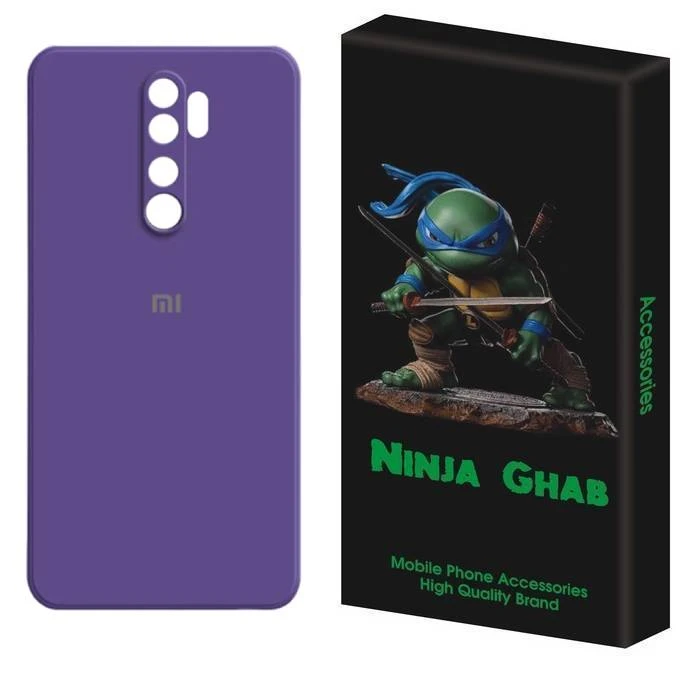 کاور نینجا قاب مدل سیلیکونی مناسب برای گوشی موبایل شیائومی Redmi Note 8 Pro