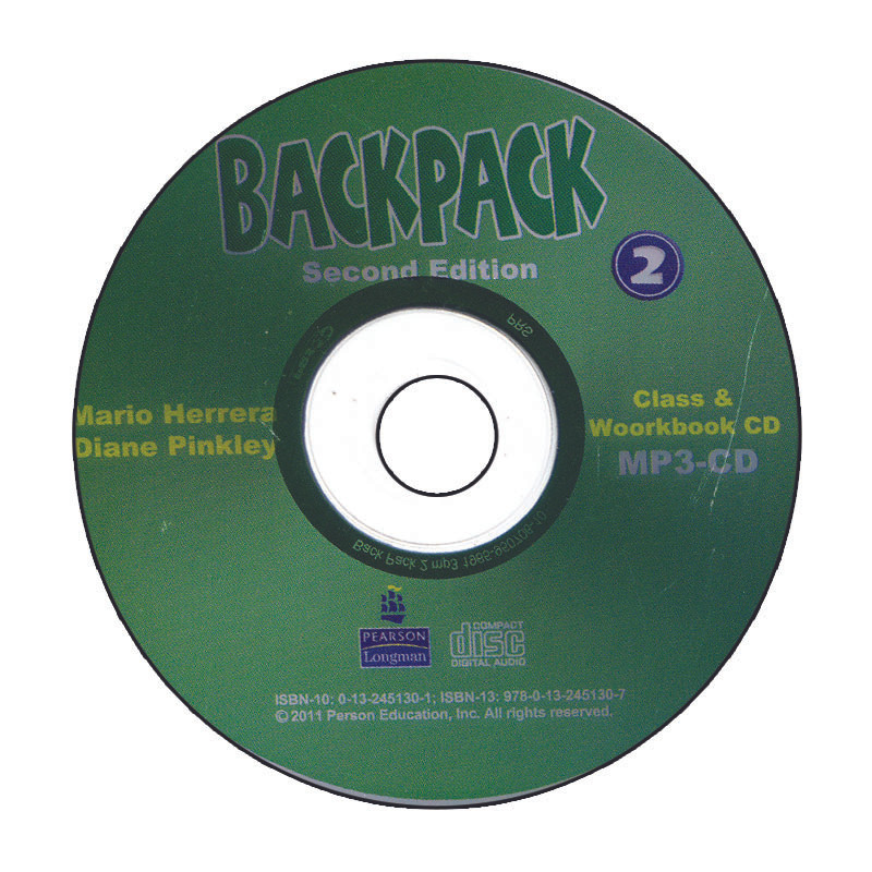 کتاب Backpack 2 Second Edition اثر Marrio Herrera And Diane Pinkley انتشارات اشتیاق نور