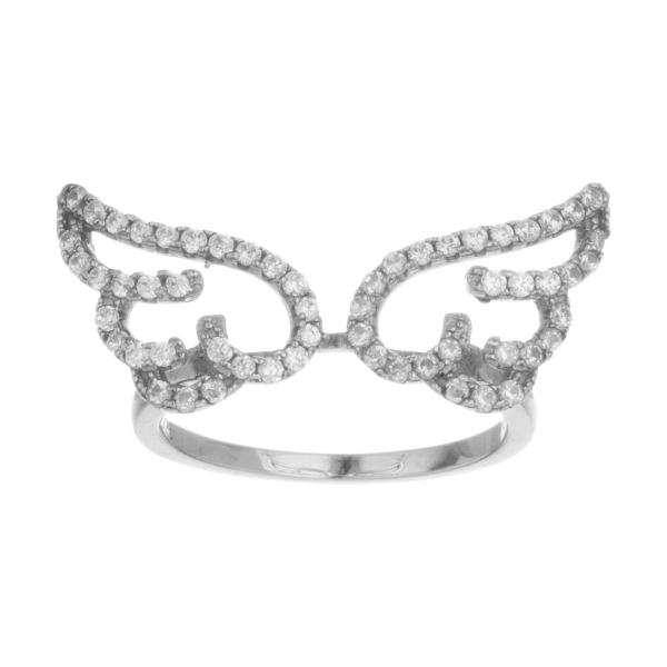 انگشتر نقره زنانه کوبیک مدل QB-6102 انگشتر نقره زنانه کوبیک مدل QB-6102