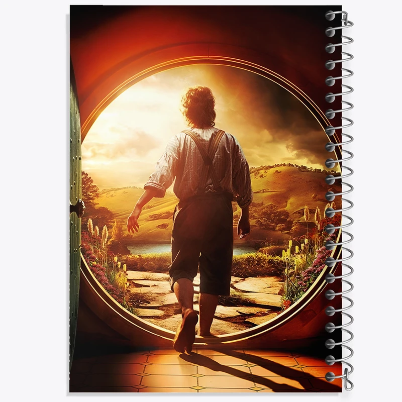 دفتر ژورنال نویسی 50 برگ خندالو مدل نقطه ای طرح ارباب حلقه ها (Lord of the Rings)  کد N2655