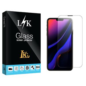 محافظ صفحه نمایش شیشه ای ال کا جی مدل LK Glass توری دار  مناسب برای گوشی موبایل اپل iPhone 12 Pro Max