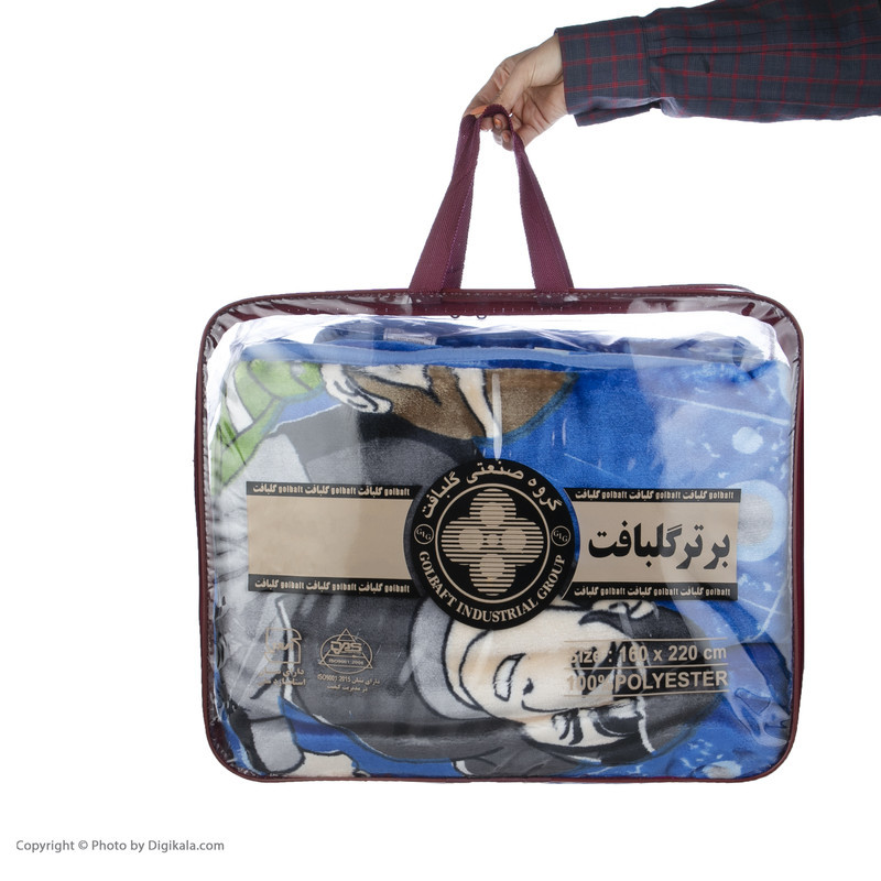 پتو گلبافت کد 501S سایز 220×200 سانتی متر