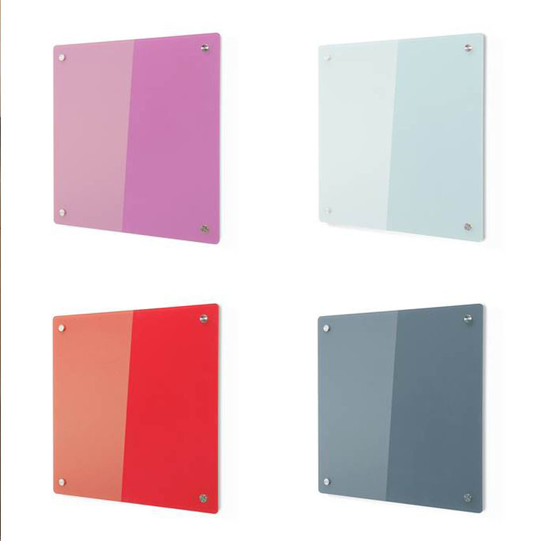 تخته وایت برد شیشه ای کد CG77 سایز 70×70 سانتی متر