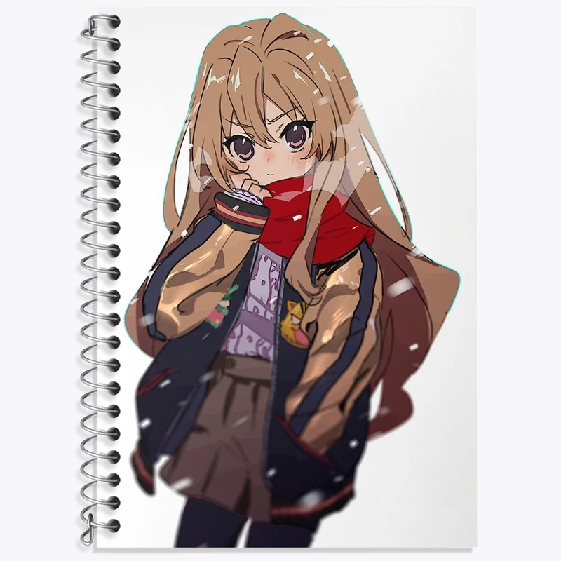 دفتر لغت 50 برگ خندالو طرح تایگا انیمه تورادورا کد 32475