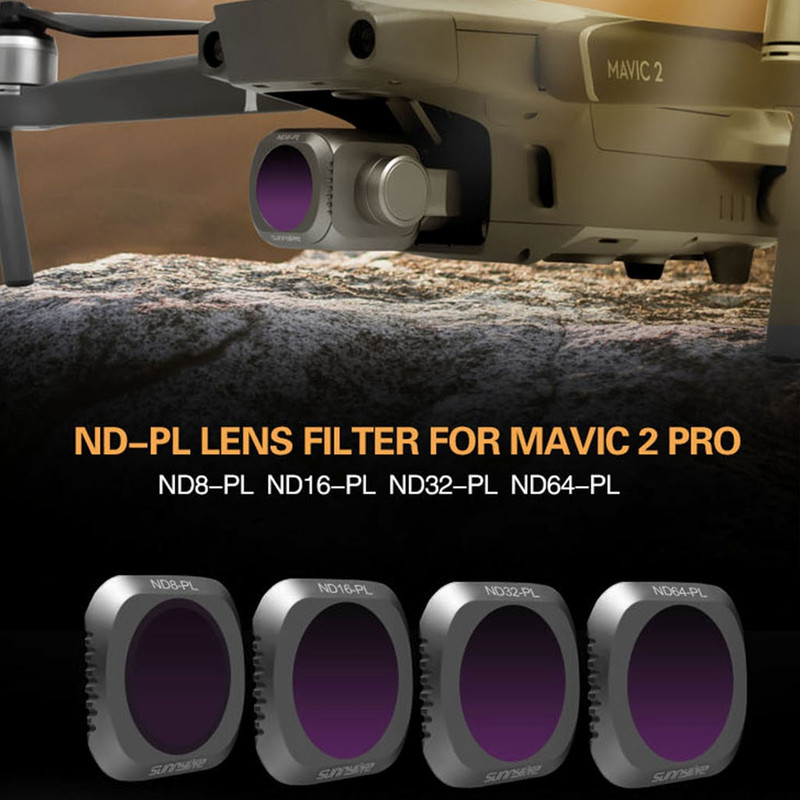 فیلتر لنز سانی لایف مدل CHT9136 مناسب برای پهباد دی جی آی MAVIC 2 PRO مجموعه 4 عددی