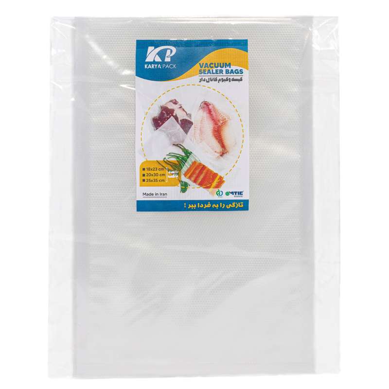 کیسه وکیوم کاریا پک مدل KVC03 بسته 30 عددی