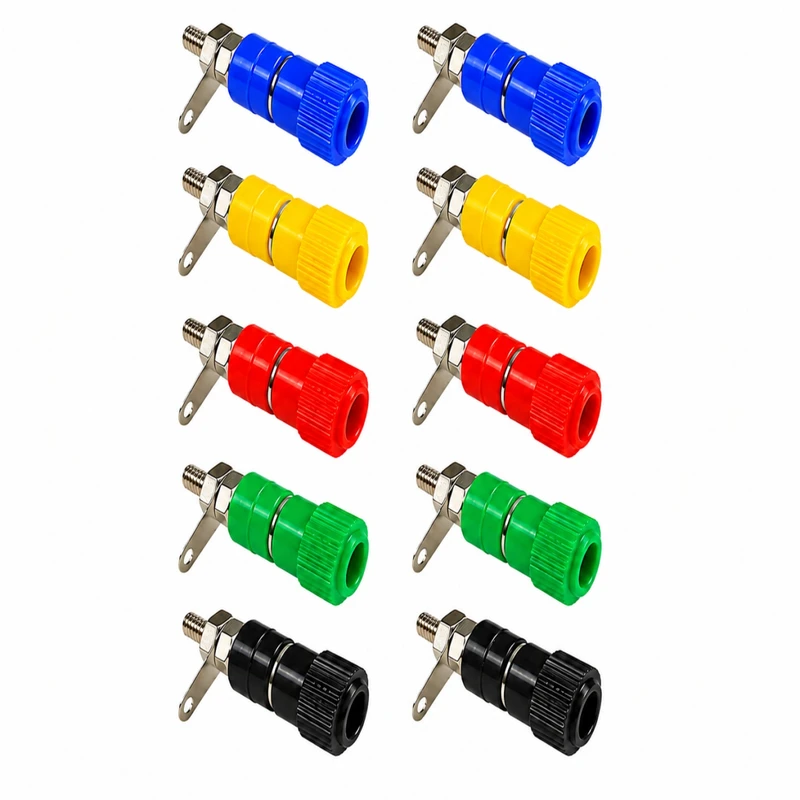 مادگی منبع تغذیه مدل multicolor بسته ۱۰ عددی