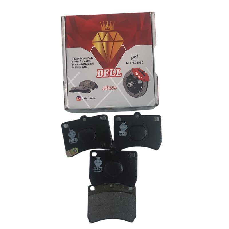 لنت ترمز جلو دل مدل plus مناسب برای پراید