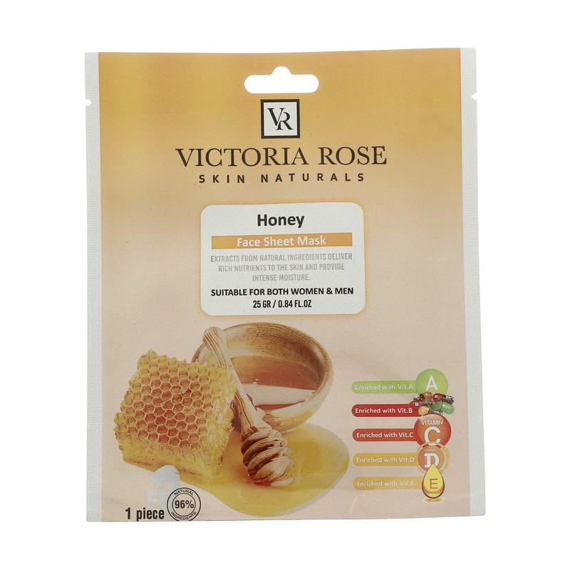 ماسک صورت ویکتوریا رز مدل Honey حجم 25 میلی لیتر