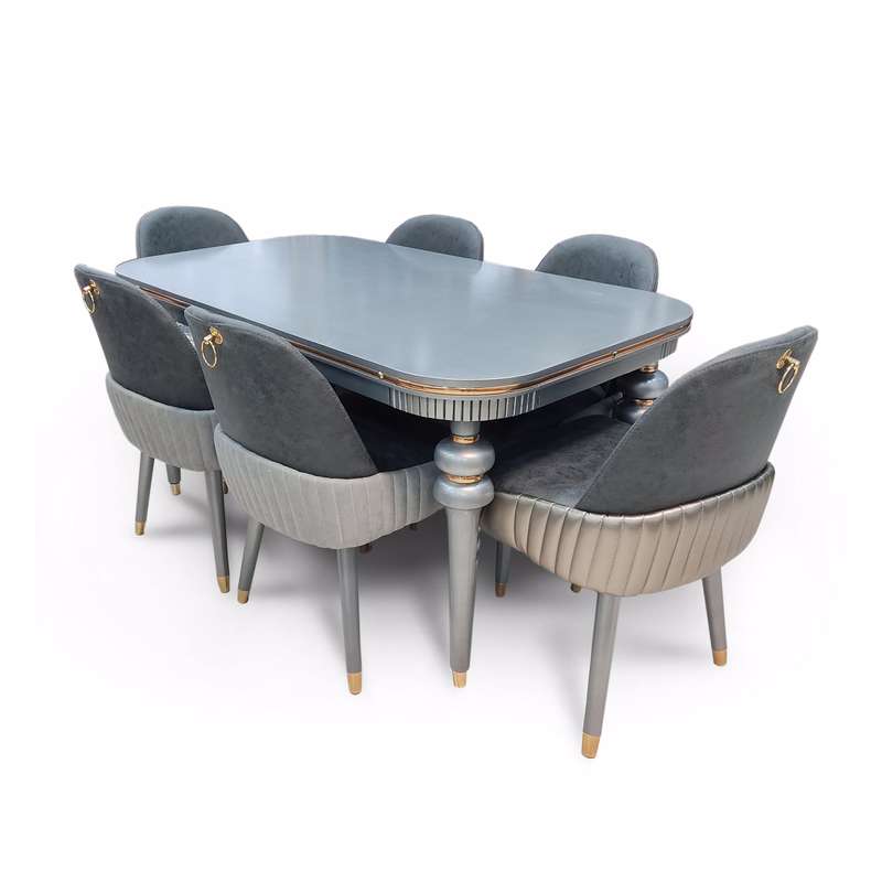 میز و صندلی ناهارخوری شش نفره مدل D5985
