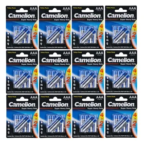 باتری قلمی کملیون مدل سوپر انرژی  (Super Heavy Duty) بسته 72 عددی