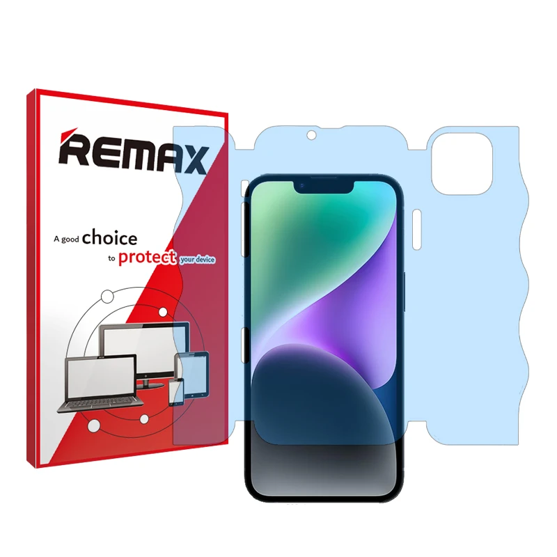 محافظ صفحه نمایش ضداشعه آبی ریمکس مدل HyBLU مناسب برای گوشی موبایل اپل iPhone 14 Plus