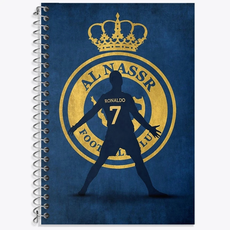 دفتر لغت 50 برگ خندالو طرح کریستیانو رونالدو کد F307