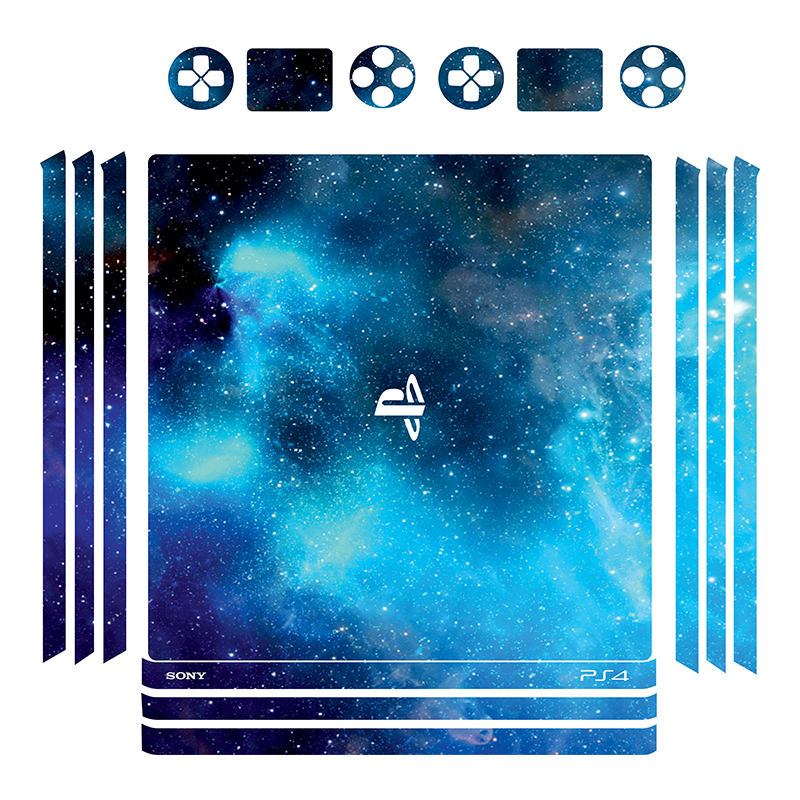 برچسب پلی استیشن 4 پرو توییجین وموییجین مدل space 01 مجموعه 16 عددی