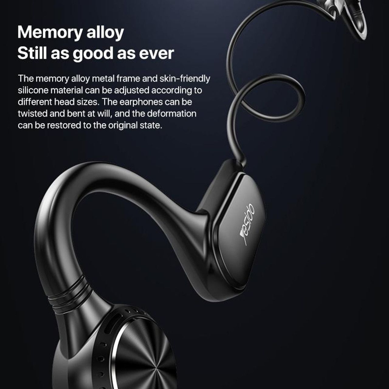 هدفون بلوتوثی یسیدو مدل BONE CONDUCTION YSP12 -  - 4