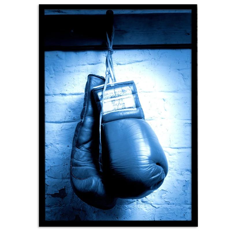 تابلو بکلیت طرح دستکش بوکس مدل B-s636