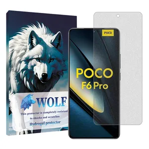 Wolf matte screen Protector Suitable for Xiaomi Poco F6 Pro Mobile Phone