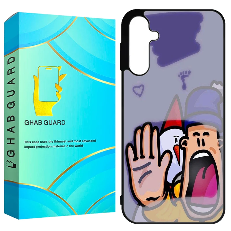 کاور قاب گارد طرح آدم برفی مدل GCHPA55 مناسب برای گوشی موبایل سامسونگ Galaxy A55 5G