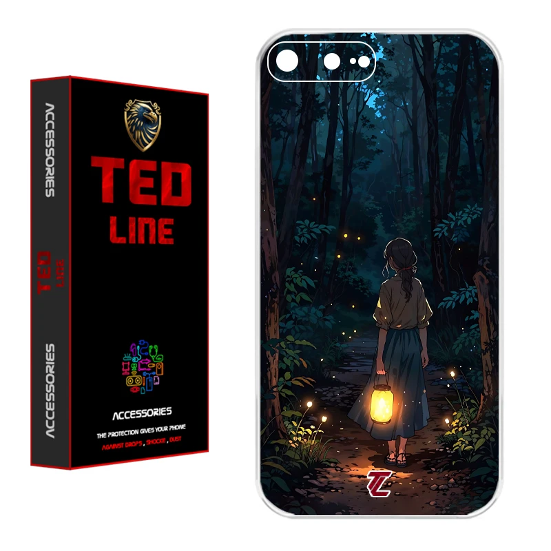کاور تدلاین طرح دخترونه کد 1198 مناسب برای گوشی موبایل اپل Iphone 7 Plus / 8 Plus