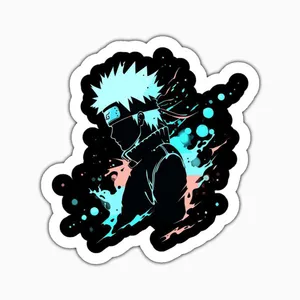 استیکر لپ تاپ و موبایل بووم طرح انیمه Naruto مدل Naruto کد MD71