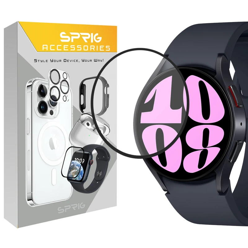 محافظ صفحه نمایش نانو اسپریگ مدل Pmma-SPG مناسب برای ساعت هوشمند سامسونگ Galaxy watch 4 40mm / watch 5 40mm / watch 6 40mm