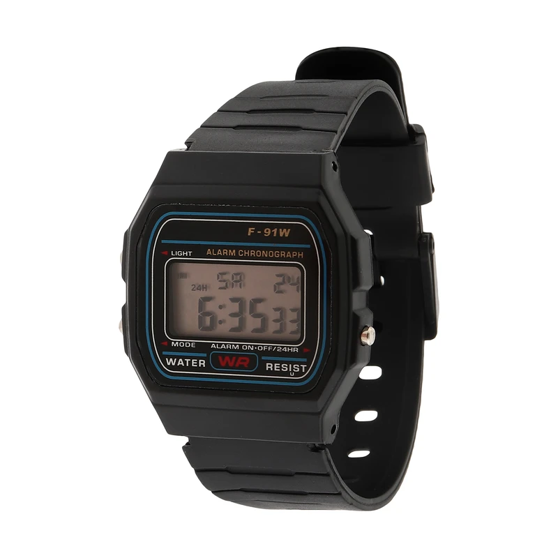 ساعت مچی دیجیتال مردانه مدل نوستالژی کد 118-CF91