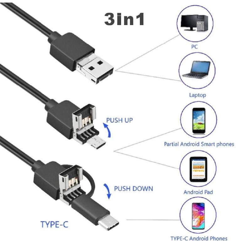 دوربین بروسکوپ مدل 3in1