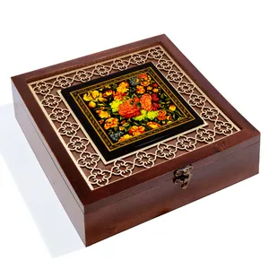 جعبه هدیه  چوبی مدل j1-4-18