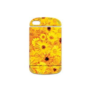 MAHOOT Yellow-Flower Cover Sticker for BlackBerry Q10
