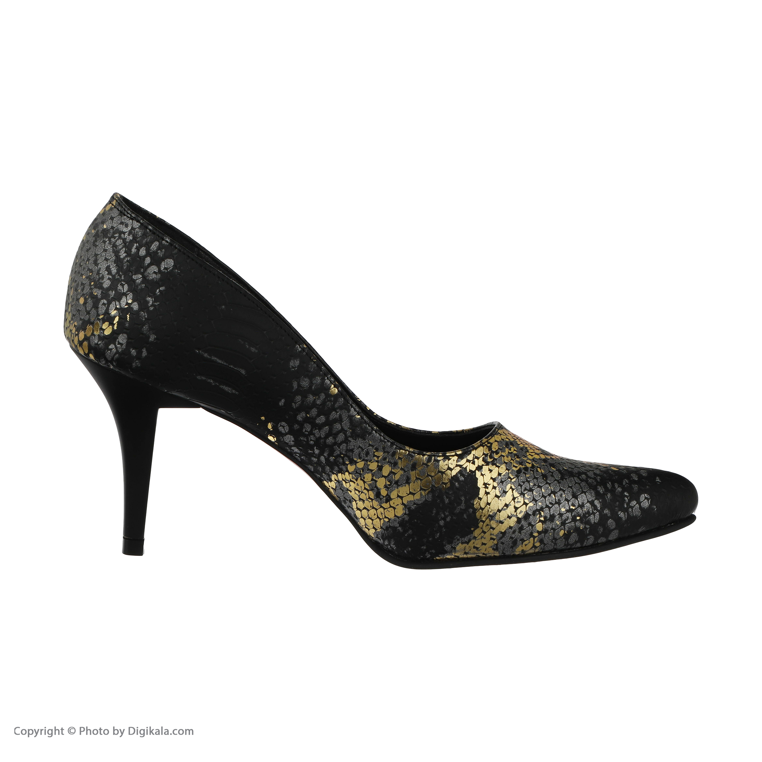 کفش زنانه پاریس هیلتون مدل پوست ماری کد psw20681 رنگ طلایی -  - 2