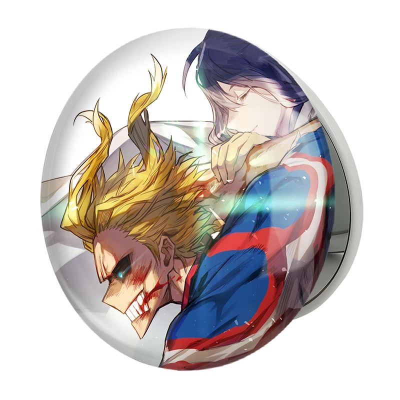 آینه جیبی خندالو طرح آلمایت انیمه آکادمی قهرمان من مدل تاشو کد 16121 