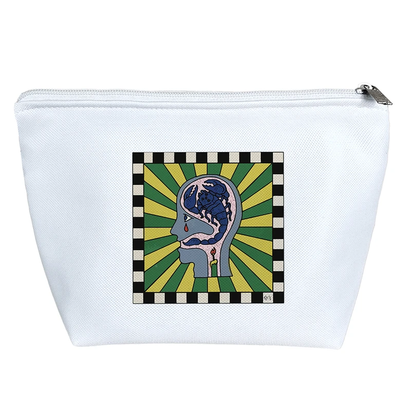 کیف لوازم آرایش دخترانه خندالو مدل عقرب ذهن کد 7206