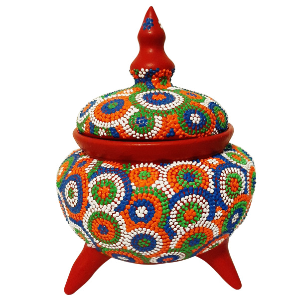  شکلات خوری سفالی کد R005