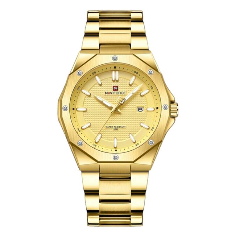 ساعت مچی عقربهای مردانه نیوی فورس مدل تقویم دار NF9200-GG ساعت مچی عقربهای مردانه نیوی فورس مدل تقویم دار NF9200-GG