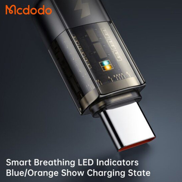 کابل تبدیل USB به USB-C مک دودو مدل Auto Power Off طول 1.2متر