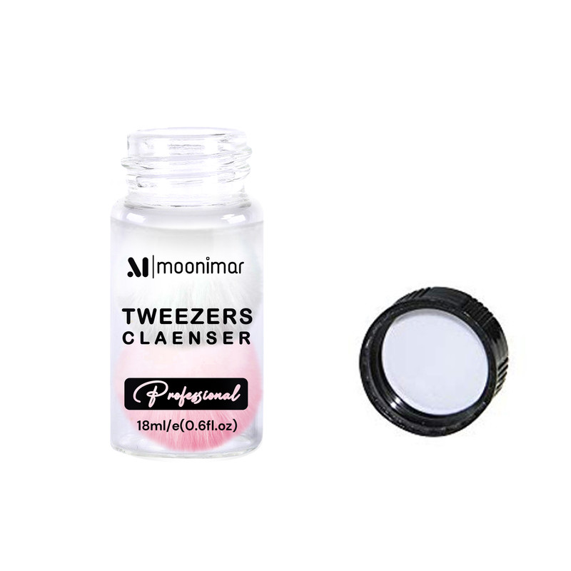 کلینزر پنس مژه مونیمار مدل professional حجم 18 میلی لیتر