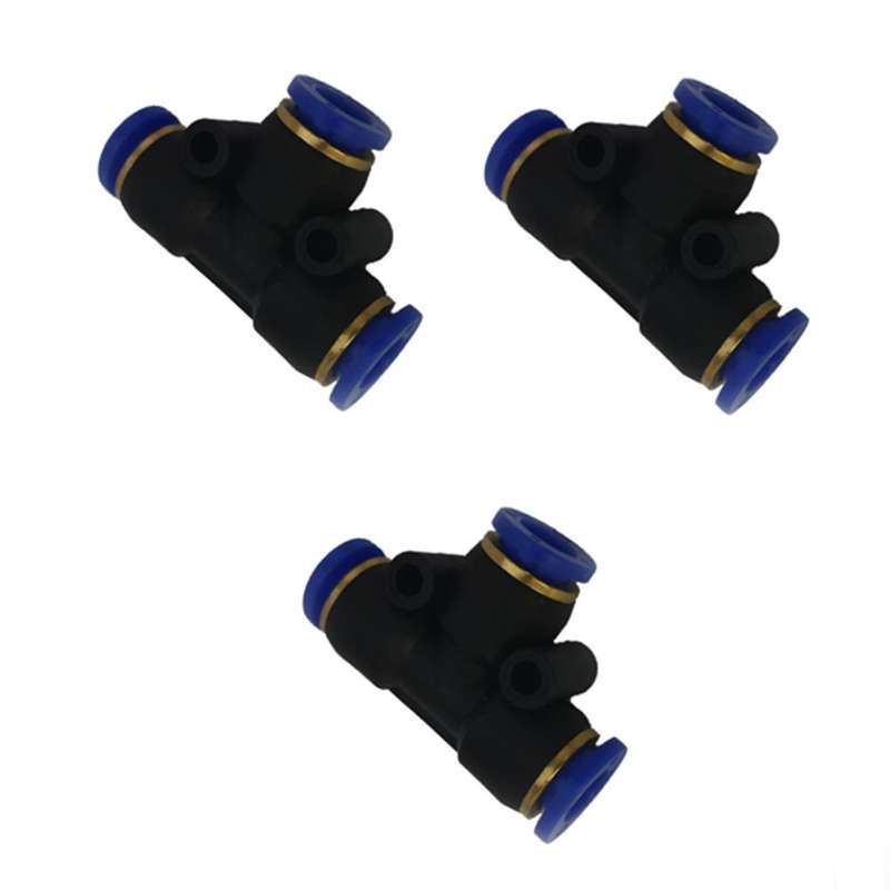 رابط اتصال پنوماتیک کد PE10 بسته 3 عددی رابط اتصال پنوماتیک کد PE10 بسته 3 عددی