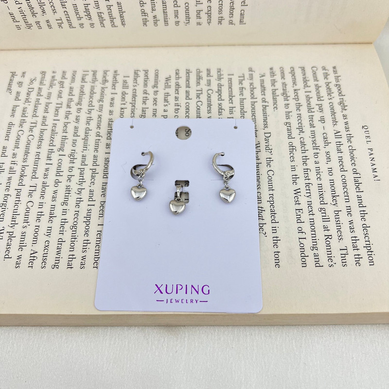 نیم ست زنانه ژوپینگ مدل قلب کد M4138 نیم ست زنانه ژوپینگ مدل قلب کد M4138