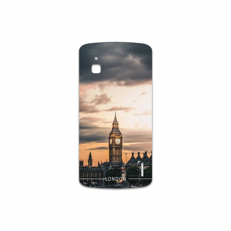 برچسب پوششی ماهوت مدل London City مناسب برای گوشی موبایل گوگل Nexus 4