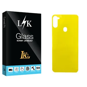LKG LK Glass Back Protector For Samsung سامسونگ Galaxy A11