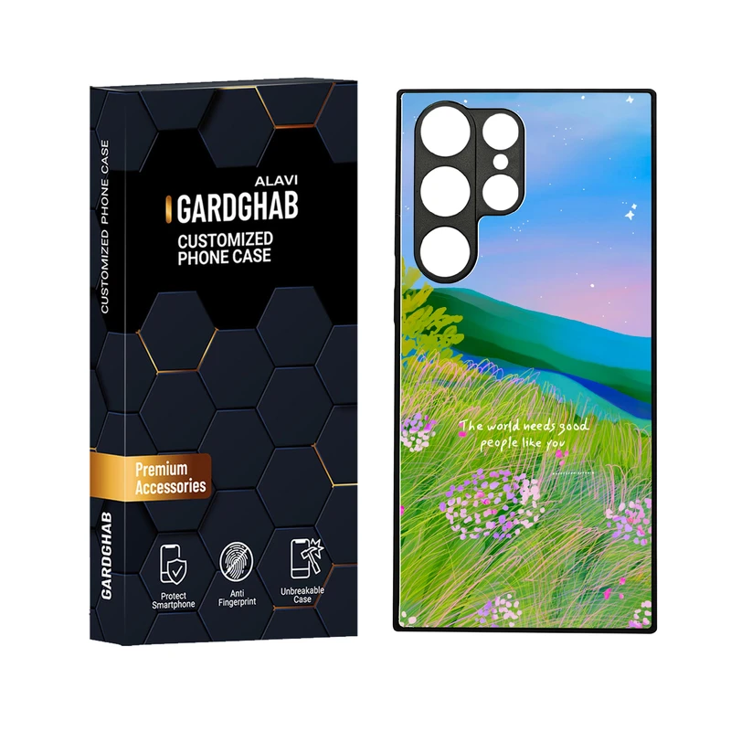 کاور گارد قاب علوی مدل دورژله ای مناسب برای گوشی موبایل سامسونگ Galaxy S23 Ultra