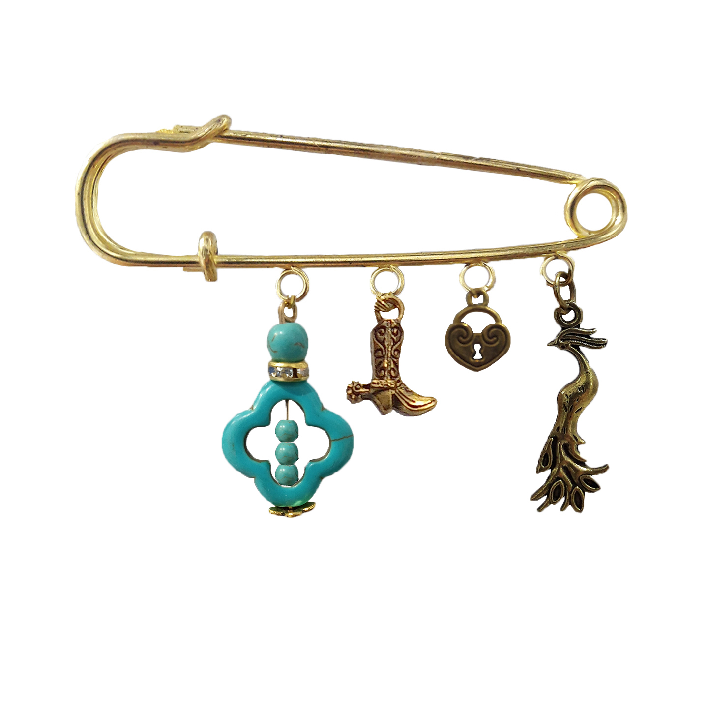 سنجاق سینه زنانه مدل H11